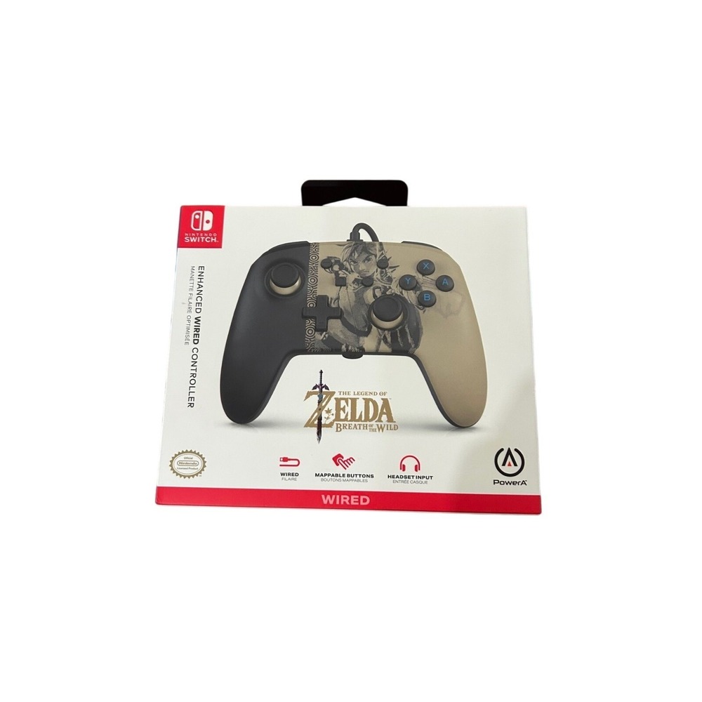 PowerA Wired Controller Nintendo Switch OS Zelda Breath of the Wild New Archer‎
